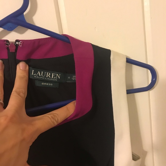 NWOT LAUREN Ralph Lauren Sheath Dress sz 0 - Picture 3 of 6